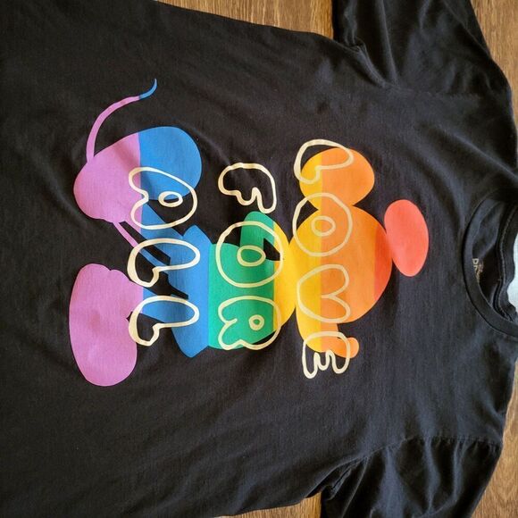 Disney Love For All LGBTQIA+ Pride Graphic Tee Shirt Mens Small - Picture 2 of 5